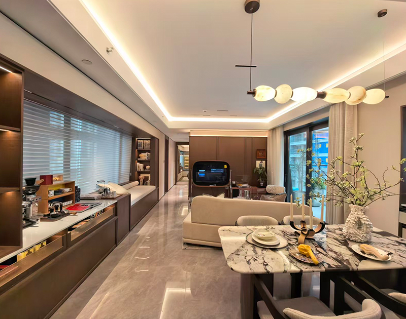 The permanent residence of wealthy families