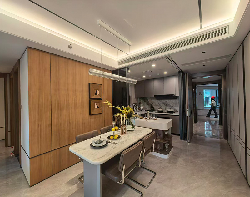 Creating three living spaces: design, customization, and use.