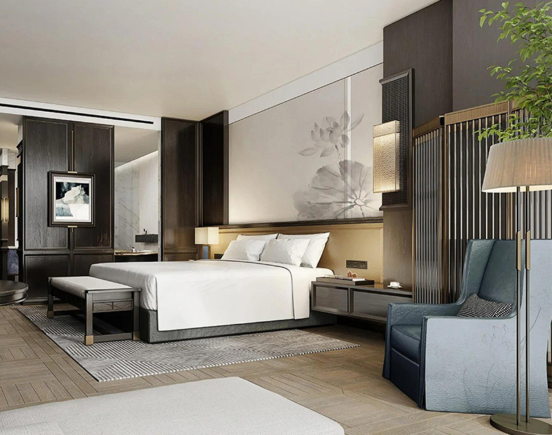 Guest room furniture style